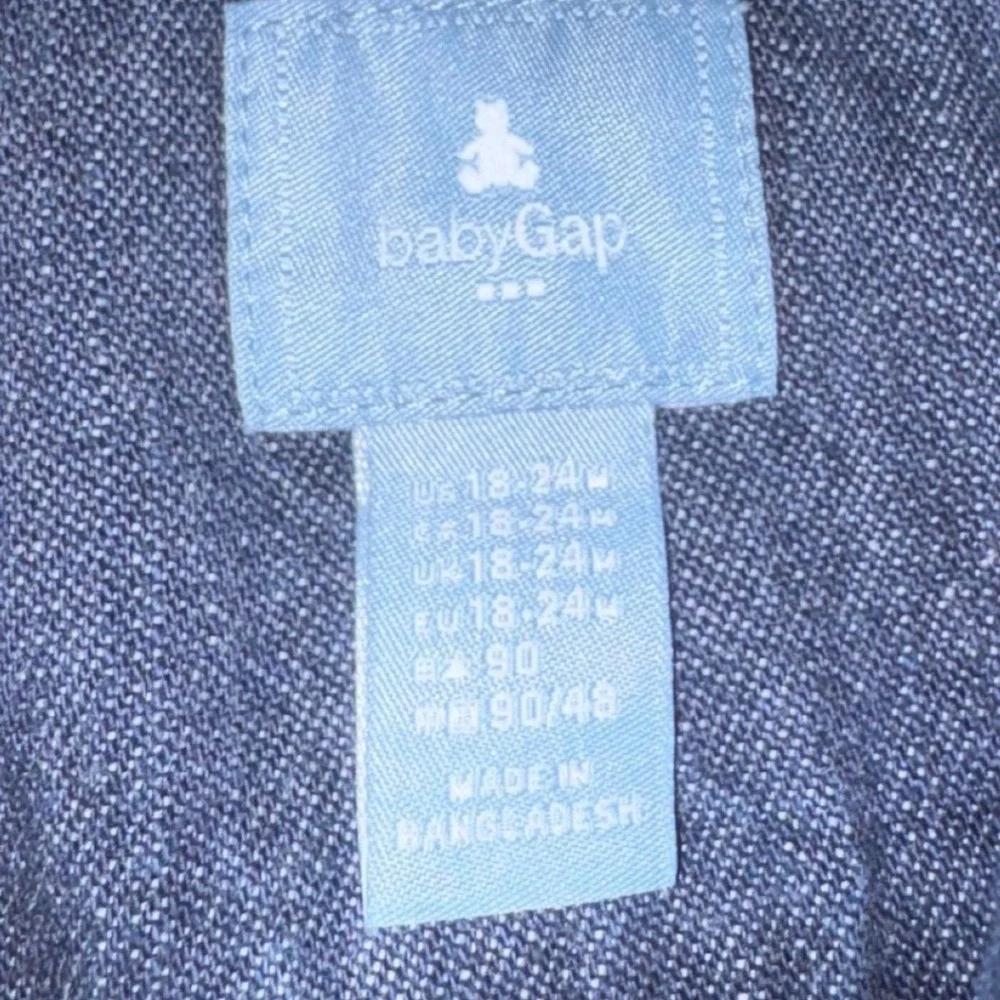 Baby Gap Denim Jacket 18–24M Classic‎ Mini Wardrobe Essential